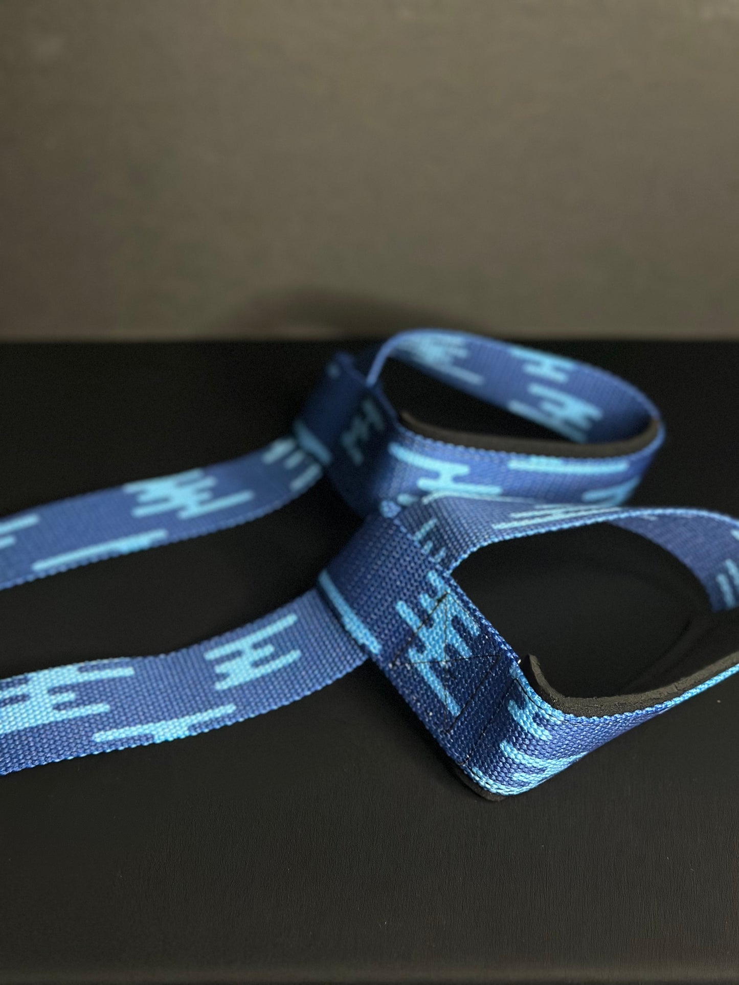 Lifting Straps-Blue Stripes