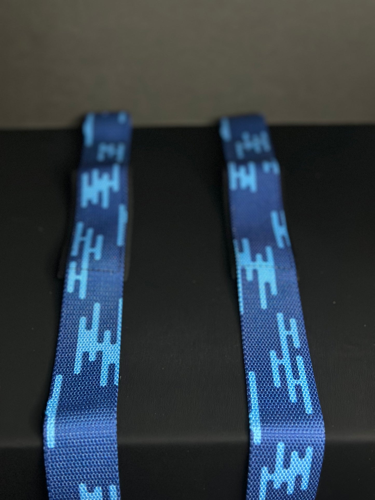 Lifting Straps-Blue Stripes